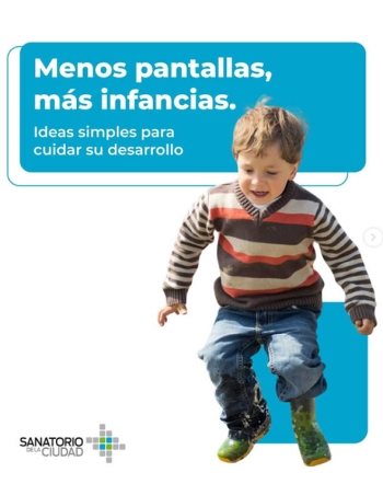 Menos pantallas, más infancias