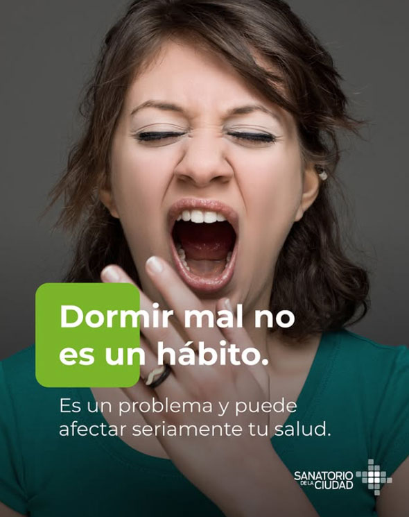 Dormir mal no es un hábito