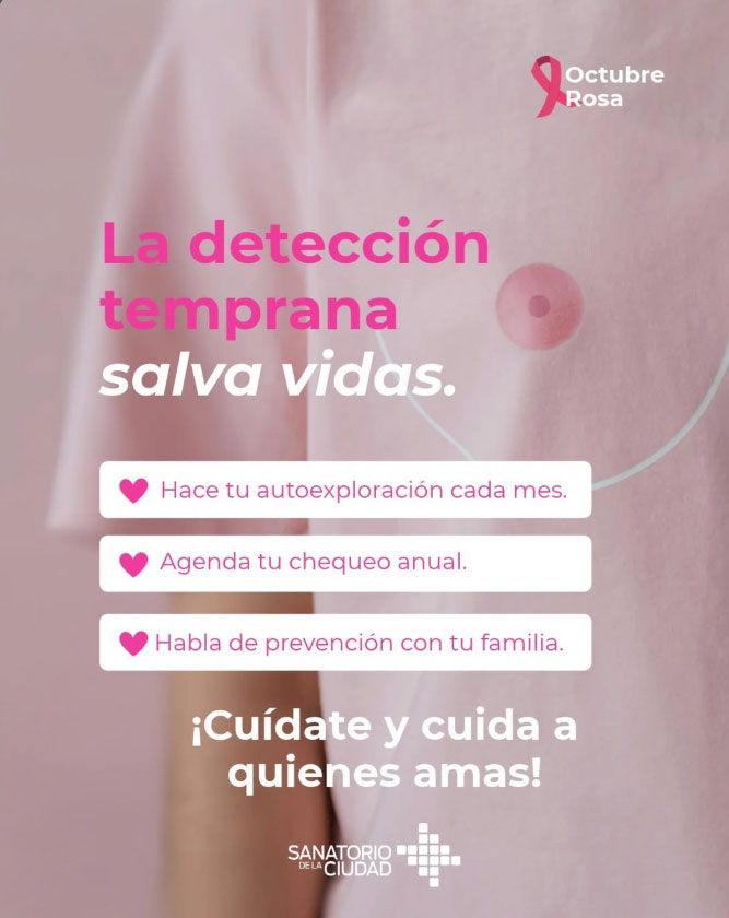 La detección temprana salva vidas